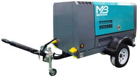 Master Blast MB-550D-7 винтовой дизельный компрессор